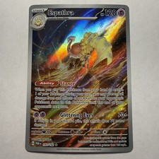 2023 Pokémon Paradox Rift Espathra #197/182 Illustration Rare Holo on eBay
