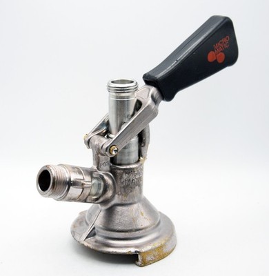 Zapfkopf Flach Fitting Typ A 5/8''  Bier Flachfitting Keg Verschluss Micro Matic