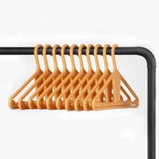 10ct Original Clothes Hangers - Orange
