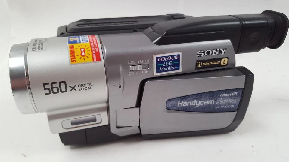 Sony Handycam Vision CCD-TRV59E Hi8 Camcorder 560x Zoom NightShot PAL - Image 2 of 4
