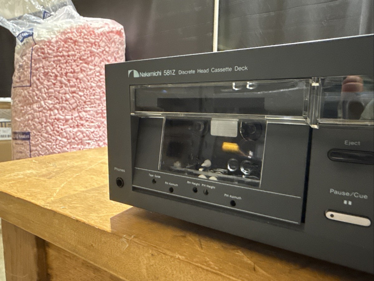 Nakamichi 581Z Discrete Head Cassette Deck | eBay