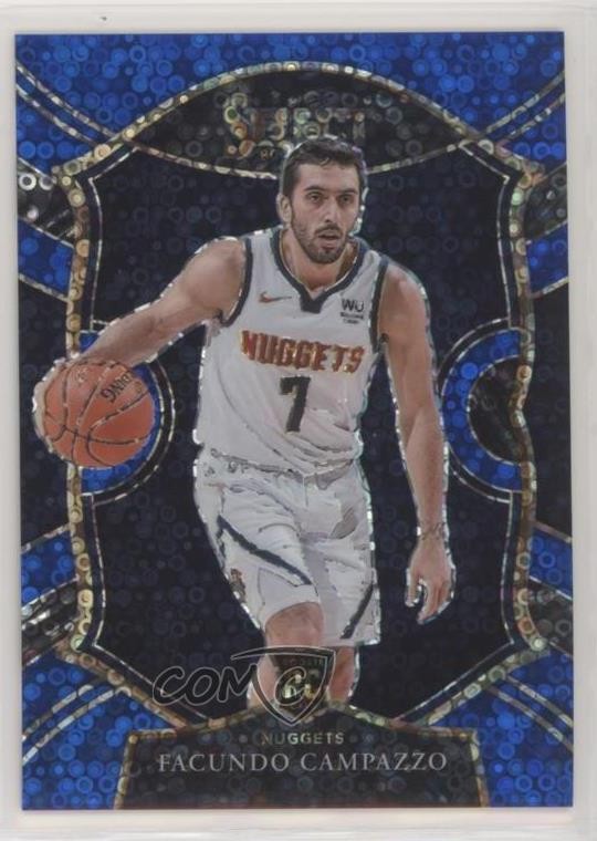 2020 Select Concourse Blue Disco Prizm 5/25 Facundo Campazzo #83 Rookie RC 09c4