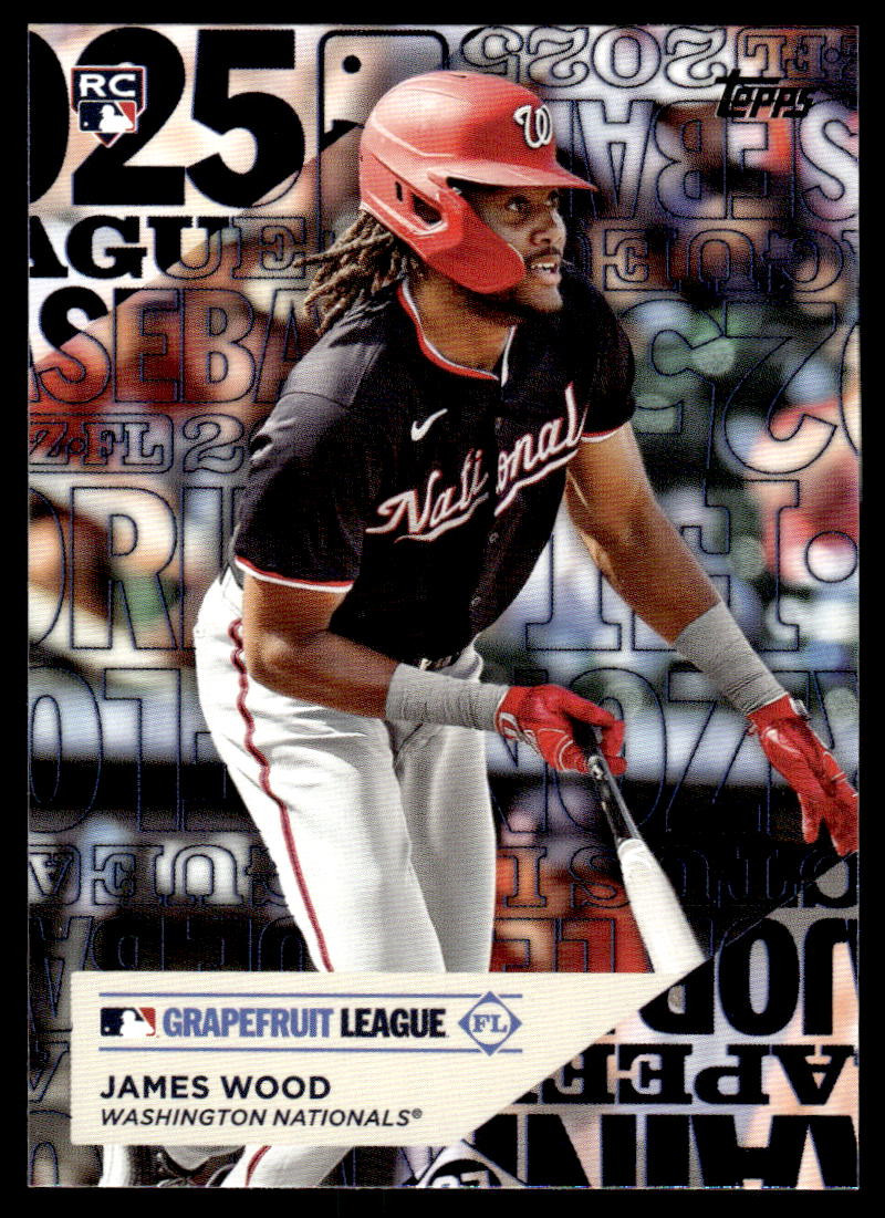 2025 Topps #TG-18 James Wood Training Grounds
