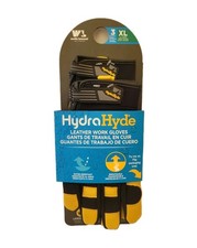 Wells Lamont HydraHyde Leather Work Gloves Heavy Duty 3 Pack - (X-LARGE)