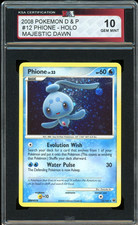 2008 Pokémon Majestic Dawn #12 Phione Holo KSA 10 Gem Mint on eBay