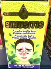Sinusitis Suplemento Sinusitis Supplement, 60 Capletas
