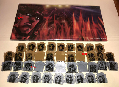Fist of the North Star shogi legend board game 40 pieces  北斗の拳 sega japan import