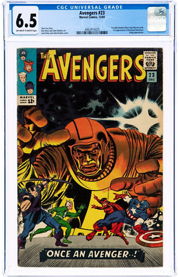   Avengers #23 (1965) CGC 6.5 1st Ravonna Renslayer Kang Cover 1st John Romita