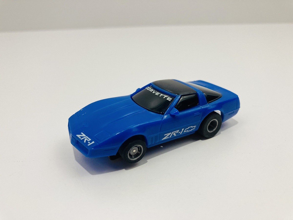 Vintage Tyco C4 Corvette Slot Car Blue ZR1 Ho 440 Clean | eBay
