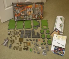 Mega Bloks Dragons Toy Set 9886 Sorcerer's Lair 2002 Incomplete
