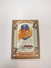 2007 ALLEN GINTER Michael Young #28 BASEBALL  Perez Sketches (PWE)(02)