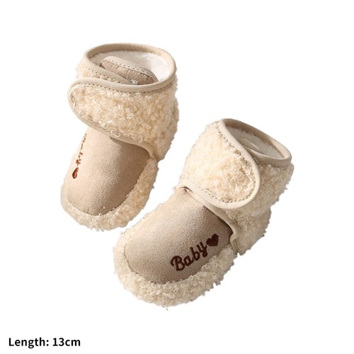 Infant Baby Girls Boys Toddler Shoes Boots Anti-slip Warm Soft Slippers Socks BY - Picture 20 of 20