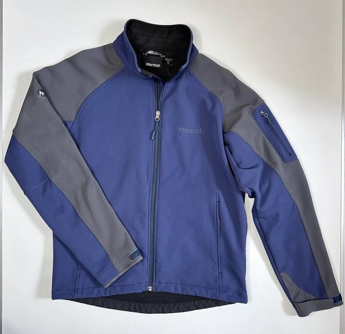 Marmot Gravity Full Zip Softshell Jacket / Blue &… - image 1