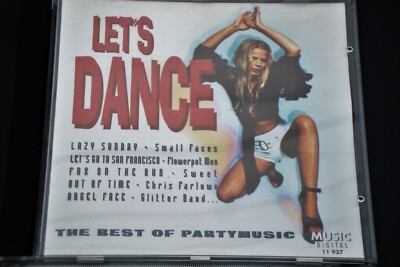 Various CD-Album:  Let´s dance - The Best Of Partymusic - Rock + Pop Oldies Comp