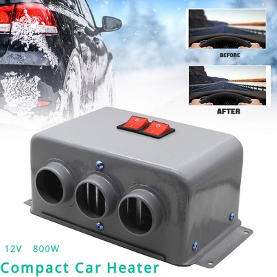 Riscaldatore Auto Compatto A 3 Prese - Scongela Vetri E Riscalda L'abitacolo Rapidamente - Foto 5