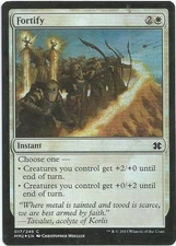1x Foil - Fortify - Magic the Gathering MTG Modern Masters 2015