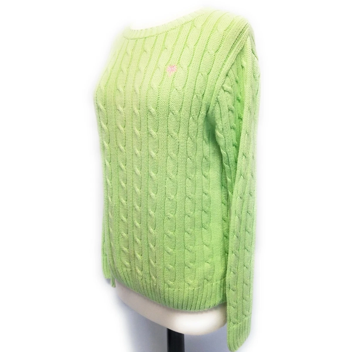 Lilly pulitzer top cable knit sweater