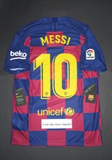 New 2019-2020 Nike Authentic Barcelona Lionel Messi Argentina Jersey Shirt Kit