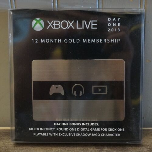 patroon abces geboorte New! Microsoft Xbox Live 12 Month Gold Membership (Day One 2013 Edition)  12301018967 | eBay