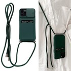 Crossbody Lanyard Case For iPhone 14 Pro Max 13 12 11 XR X 8 7 Card Holder Cover