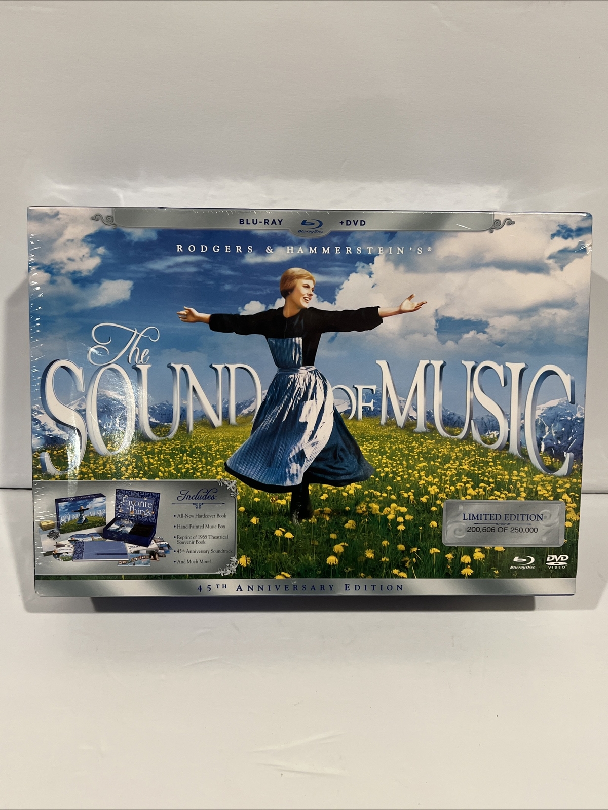 The Sound Of Music Blu Ray Dvd 10 4 Disc Set For Sale Online Ebay
