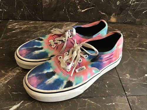 womens multi colored vans