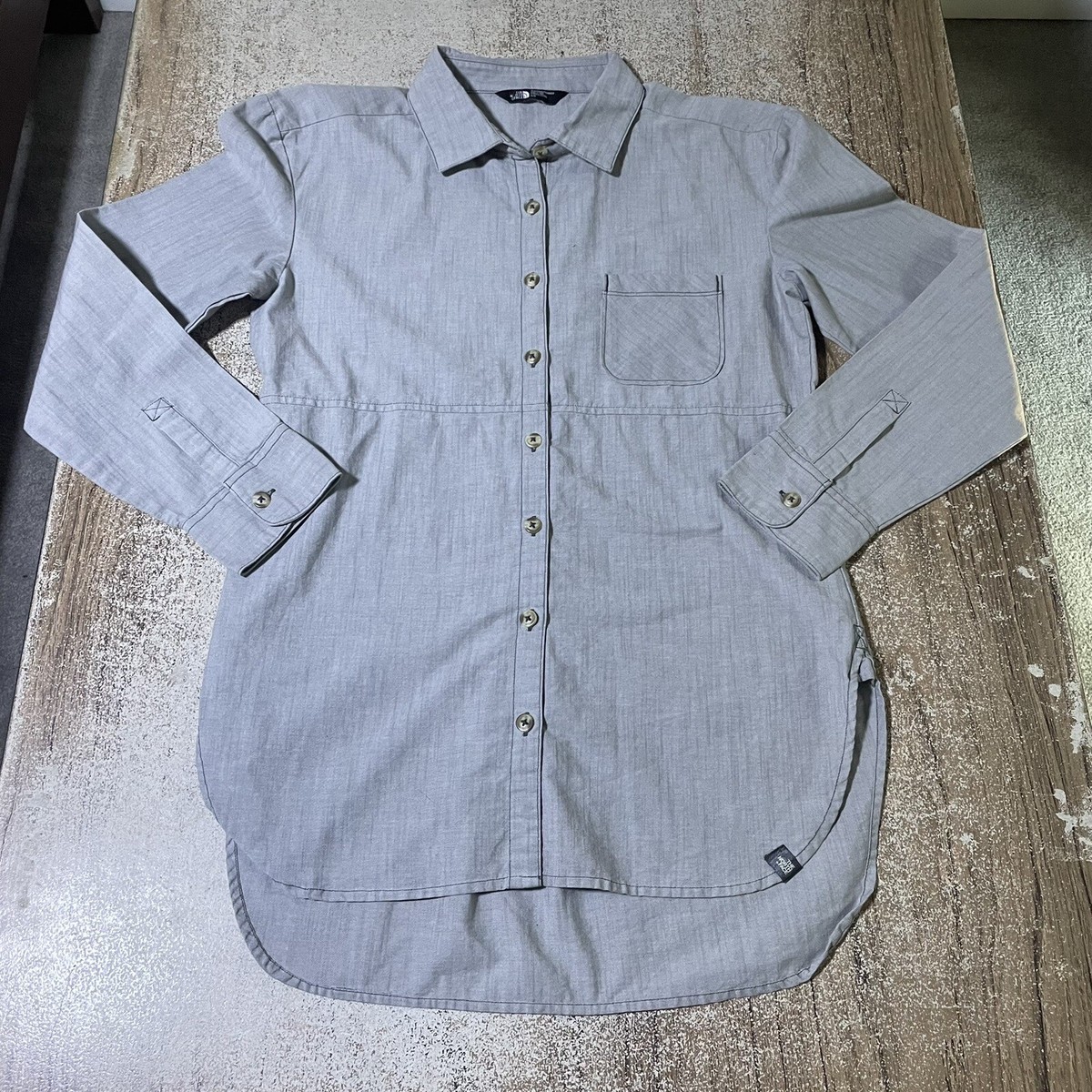 The North Face Women's LS Button Up Casual Shirt Size S #30062 | eBay