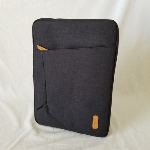 NEW! Lightweight Laptop Computer Sleeve with Plush Lining and Pockets - Picture 11 of 12