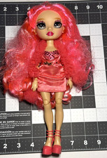 Rainbow High Series 5 Priscilla Perez Articulated Fashion Doll Pink Hair Clothes