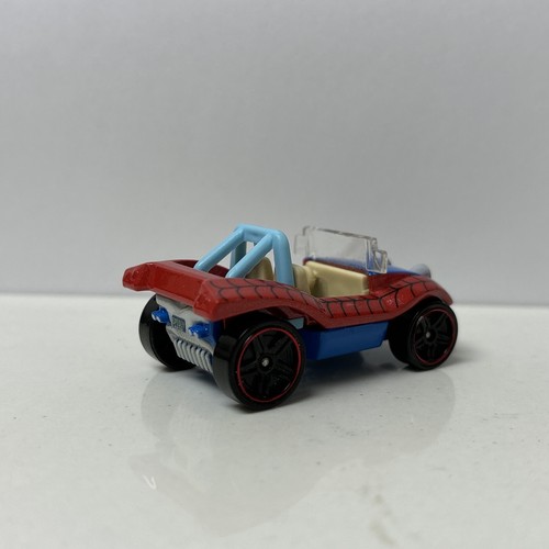 Hot Wheels CUSTOM WHEEL SWAP Red Spiderman Spider-Mobile - Picture 2 of 4