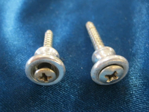 1960's 70's Clean Gibson Strap Buttons for GUITAR or BASS Les Paul SG EB-3