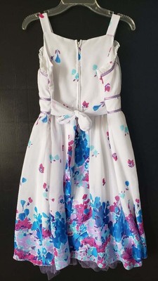Robe Pull (dress) Fille Disorderly Kids Turquoise à Rayures Vertes - Taille 12, Occasion Très Bon état