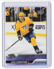 2023-24 UPPER DECK JAKE LIVINGSTONE YOUNG GUNS ROOKIES #245