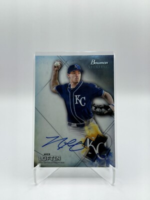 2021 Bowman Sterling - Prospect Autographs #BSPA-NL Nick Loftin (AU, RC)