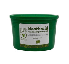 Pure O Natural Neatbraid Beauty Professional Conditioning Shining Gel 64Oz / 4LB