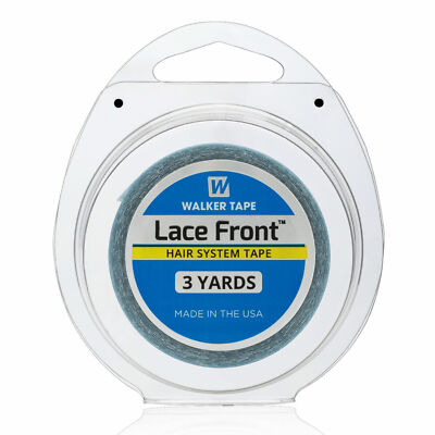 WALKER 1/2'' X 3 YARDS LACE FRONT SUPPORT TAPE ROLL WIG/TOUPEE CLEAR ADHESIVE