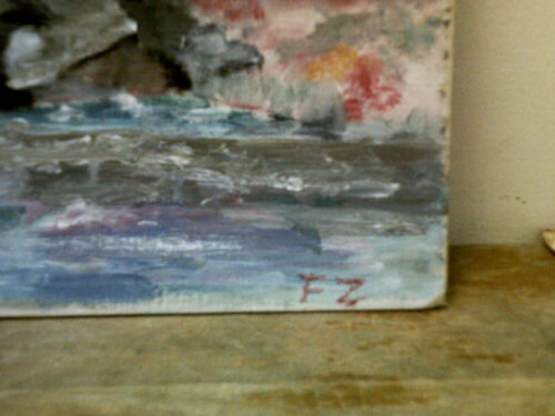 FRANCIS ZECCHINI (1889-1989), PONTE COPERTO/SCENA FLUVIALE, KENNEBUNKPORT, MAINE - Foto 3 di 3