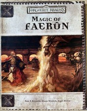 Magic Of Faer n Dungeons And Dragons Forgotten Realms 3.0 1st Printing July 2001