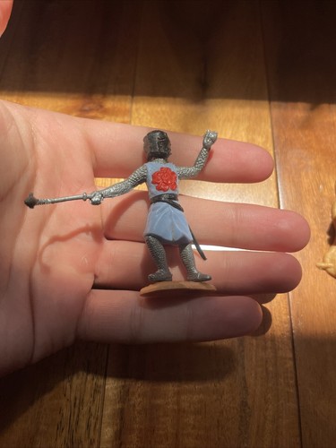 Timpo Toys Vintage Mounted Medieval Knight With Two Other Knights/Horse - Picture 2 of 9