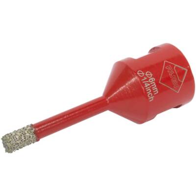 Rubi Dry Cut Diamant Fliesenbohrkrone für Winkelschleifer 6 mm