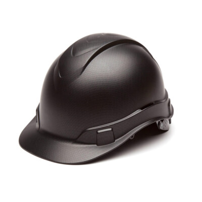 Pyramex HP44117 Ridgeline Graphite Gray 4-Point Ratchet Cap Style Hard hat