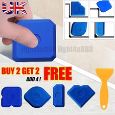 6X Silicone Sealant Remover Spreader Tool Kit Scraper Caulking Mould Removal UK`