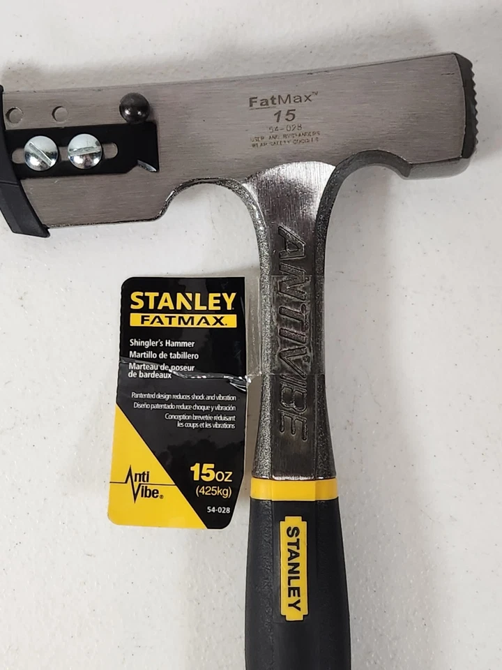 Martelo Stanley Fatmax Shinglers 15 oz aço anti vibração para telhado - Imagem 2 de 4