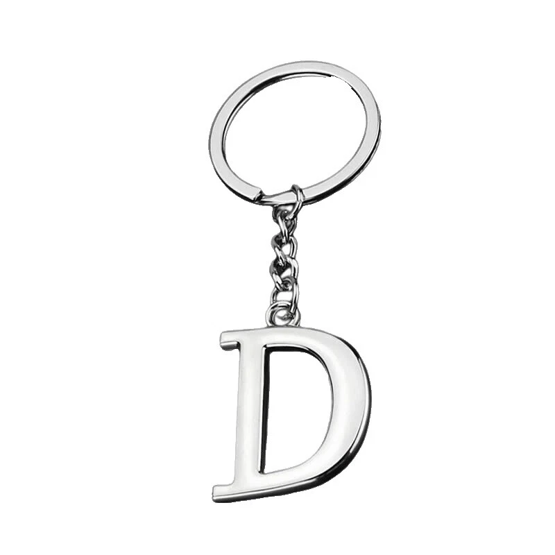 Letras, números y símbolos Llaveros clave para De hombre