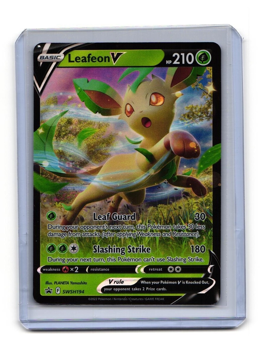 Leafeon V SWSH194 Pokemon Promo Card | eBay
