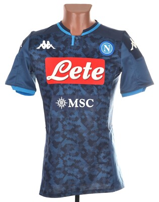 SSC NAPOLI ITALIEN 2019/2020 TORWART FUSSBALL SHIRT TRIKOT KAPPA GR. S ERWACHSENE