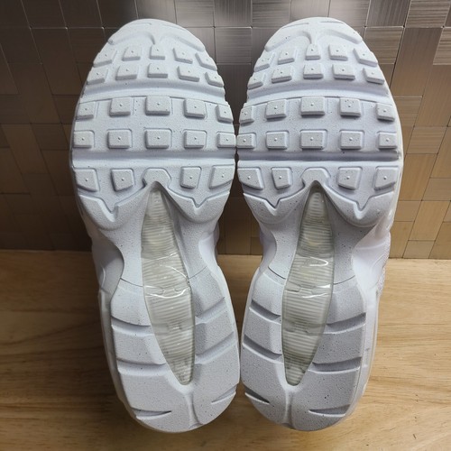 Nike GS Air Max 95 Recraft CJ3906 100 Triple White Shoes Size 6.5Y /Women Size 8 - Picture 9 of 10