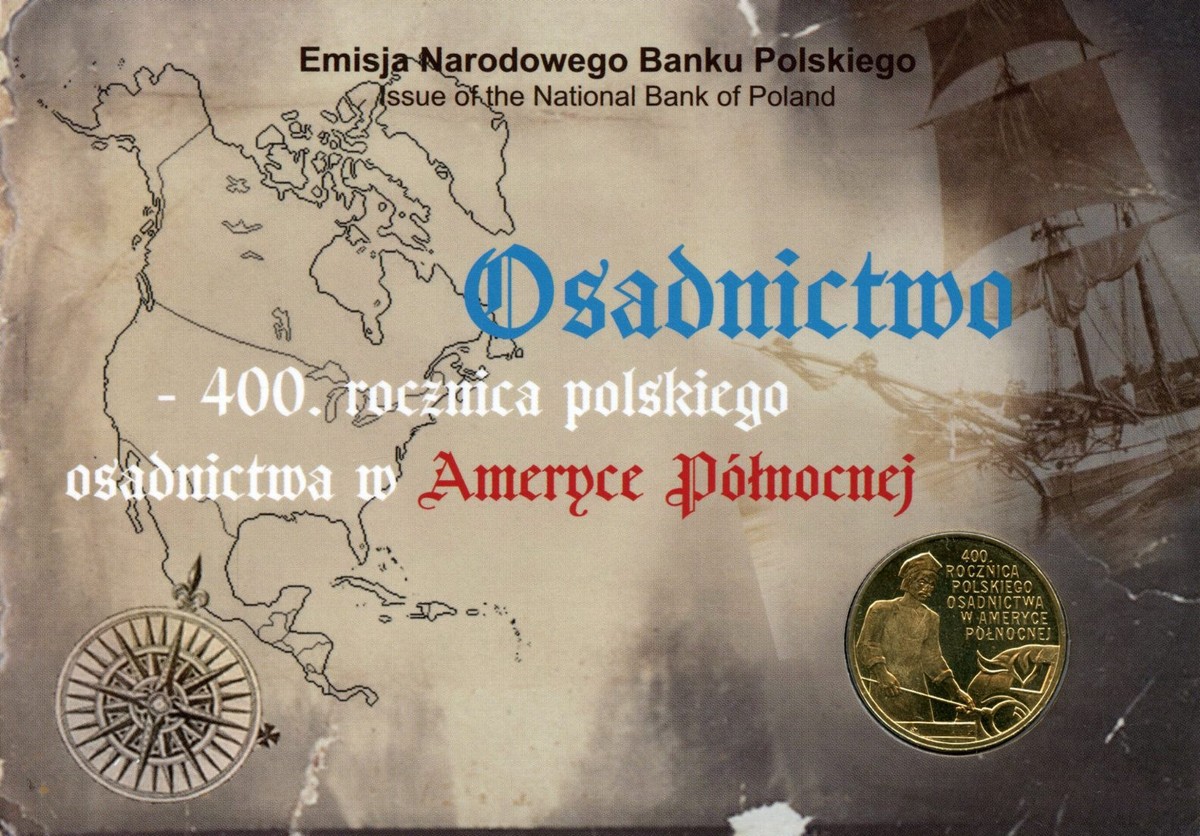 2 Zloty 2008 - 400 Anniwersary of Polish Settlement in America- Coin in  Bliste | eBay UK