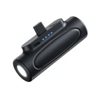 Mini 2 in 1 5000mAh Power Bank Wireless Portable Fast Charging LED Power Light
