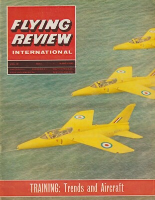 Flying Review (Mar 1965) Trainers, BAC 145, L-29 Delfin, MB326, BAC 1-11, News 